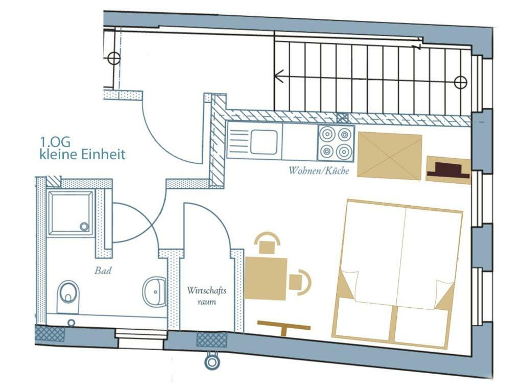 Apartment Wittenberg Værelse billede